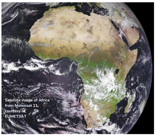 Satellite Image of Africa